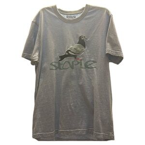 STAPLE PIGEON BRAND NEW YORK Men’s t-shirt Medium Blue Streetwear Size Medium.